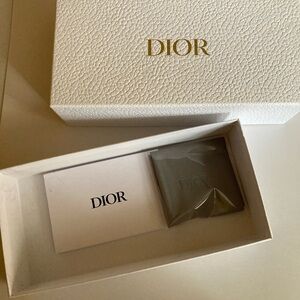 Dior White Textured Sunglasses Box, unisex